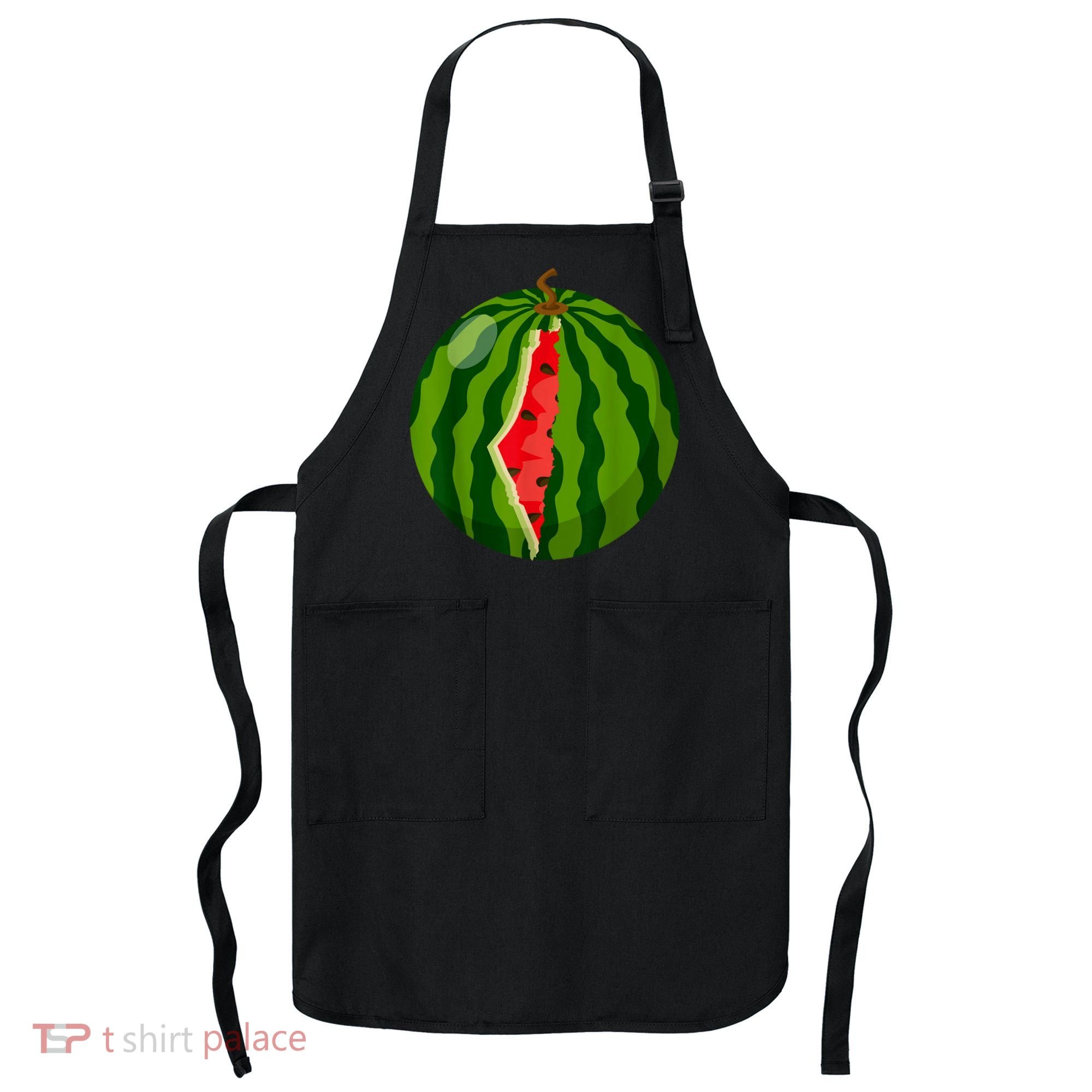 Palestine Map Watermelon Arabic Calligraphy Apron