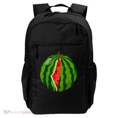 Palestine Map Watermelon Arabic Calligraphy Backpack