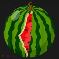 Palestine Map Watermelon Arabic Calligraphy Polo thumb 3