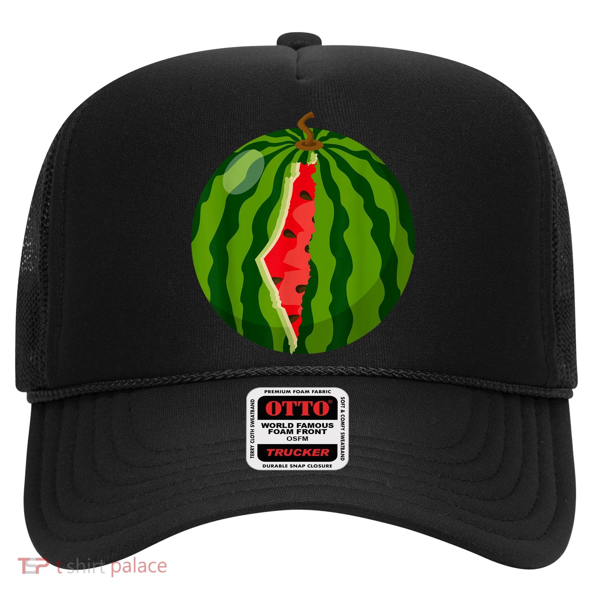 Palestine Map Watermelon Arabic Calligraphy Hat