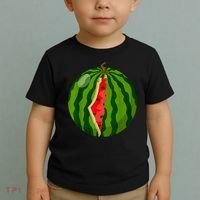 Palestine Map Watermelon Arabic Calligraphy Toddler T-Shirt thumb 2