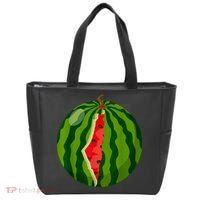 Palestine Map Watermelon Arabic Calligraphy Tote Bag thumb 0