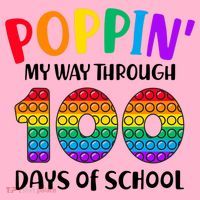 Poppin My Way Through 100 Days Of School Kids 100th Day Pop Mousepad thumb 1