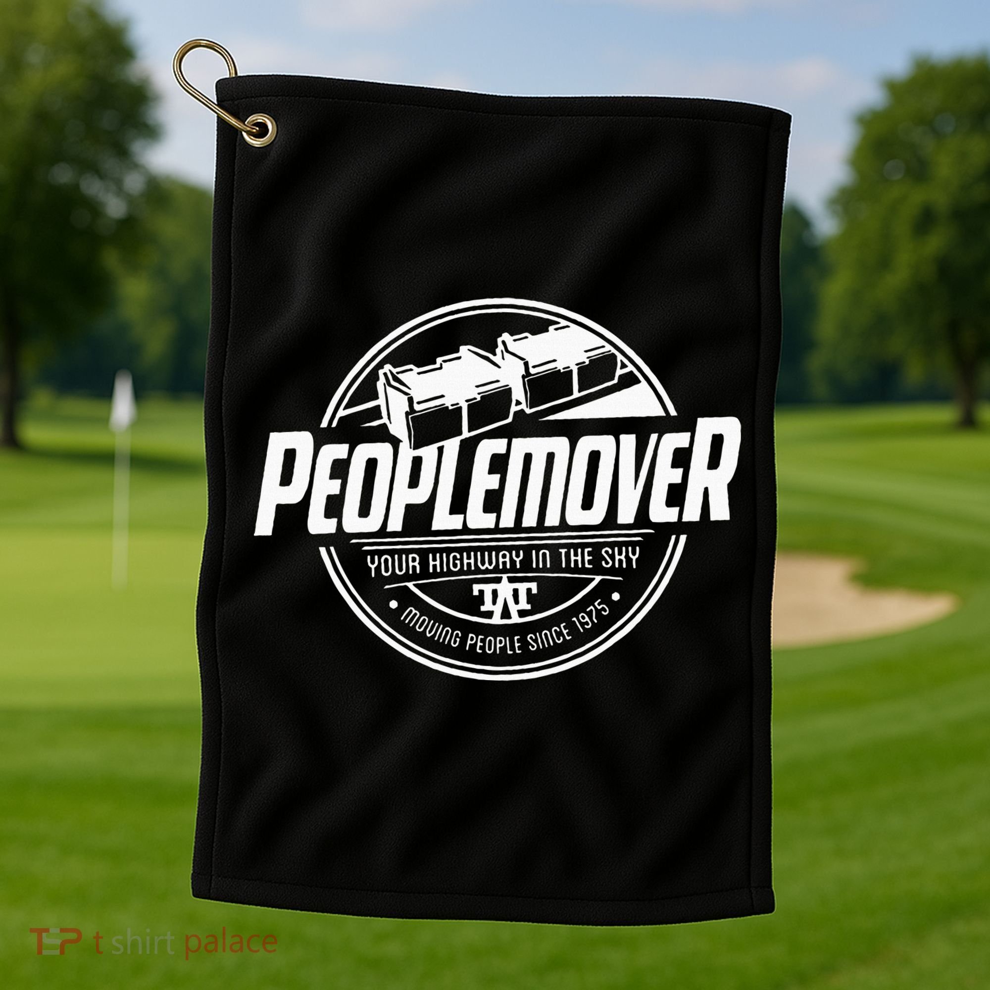 Peoplemover Magic World Golf Towel