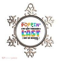 Poppin My Way Through Last Day Of School Ornament thumb 0