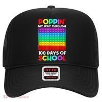 Poppin' My Way Through 100 Days Of School Happy 100th Day Hat thumb 0