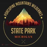Porcupine Mountains Wilderness State Park Souvenir Women's Hoodie thumb 2