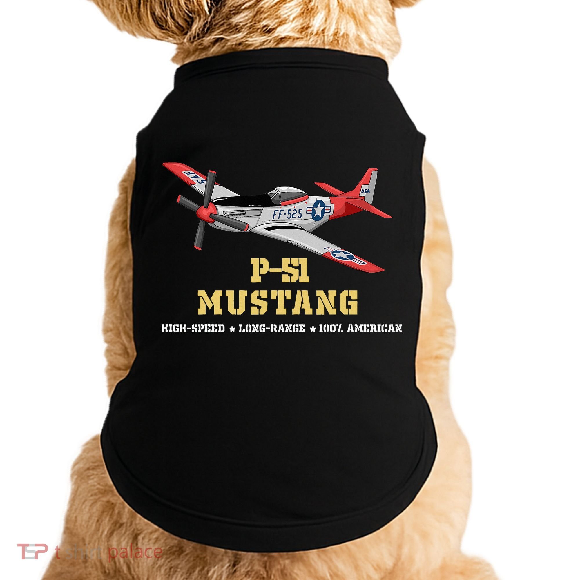 P51 Mustang World War Ii Fighter Bomber Doggie Tank