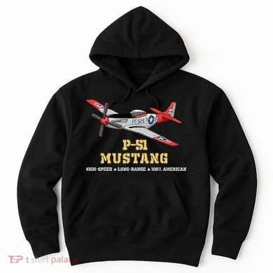 P51 Mustang World War Ii Fighter Bomber Hoodie