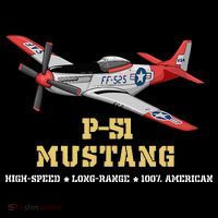 P51 Mustang World War Ii Fighter Bomber Women's Hoodie thumb 2
