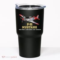 P51 Mustang World War Ii Fighter Bomber Tumbler thumb 0
