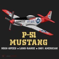 P51 Mustang World War Ii Fighter Bomber Tumbler thumb 3