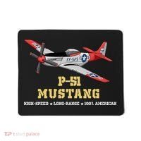 P51 Mustang World War Ii Fighter Bomber Mousepad thumb 0