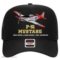 P51 Mustang World War Ii Fighter Bomber Hat thumb 0