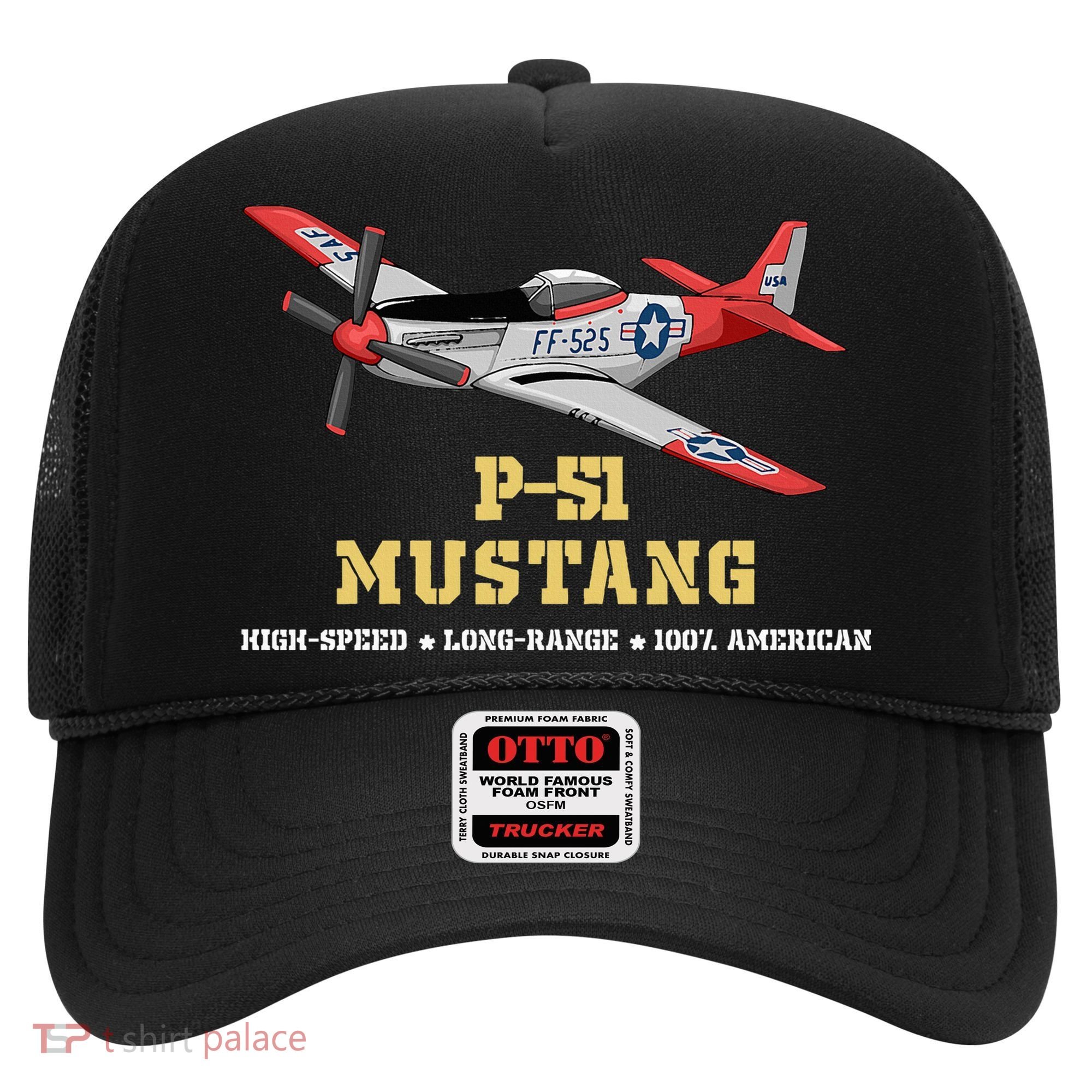 P51 Mustang World War Ii Fighter Bomber Hat