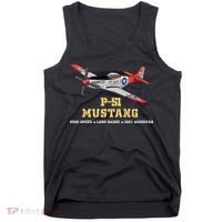 P51 Mustang World War Ii Fighter Bomber Tank Top thumb 0