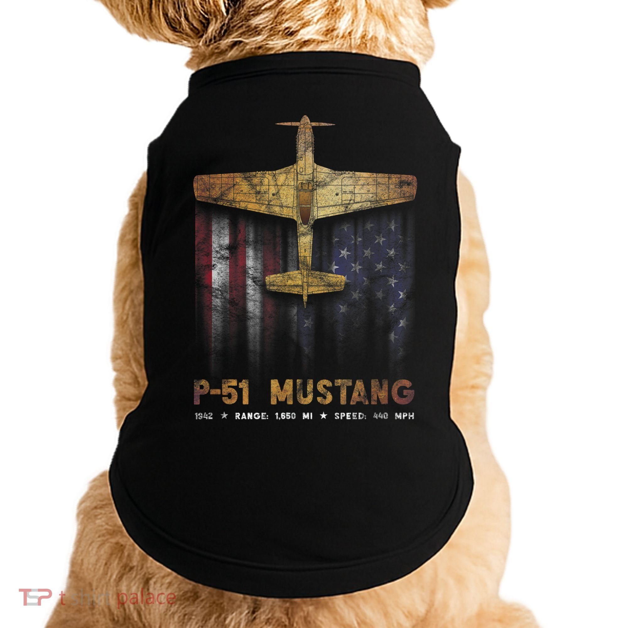 P51 Mustang WWII Fighter Plane Doggie Tank
