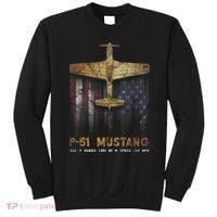 P51 Mustang WWII Fighter Plane Sweatshirt thumb 0