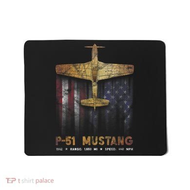 P51 Mustang WWII Fighter Plane Mousepad