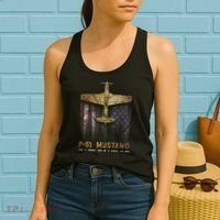 P51 Mustang WWII Fighter Plane Women's Tank Top thumb 2