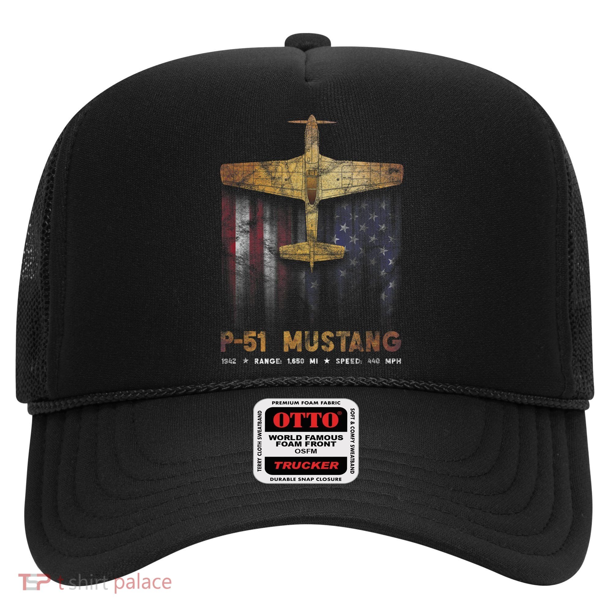 P51 Mustang WWII Fighter Plane Hat