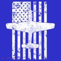 P51 Mustang Wwii Fighter Airplane Vintage Flag Gift T-Shirt thumb 7