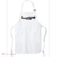 P51 Mustang WWII Fighter Plane US Military Aviation History Apron thumb 0
