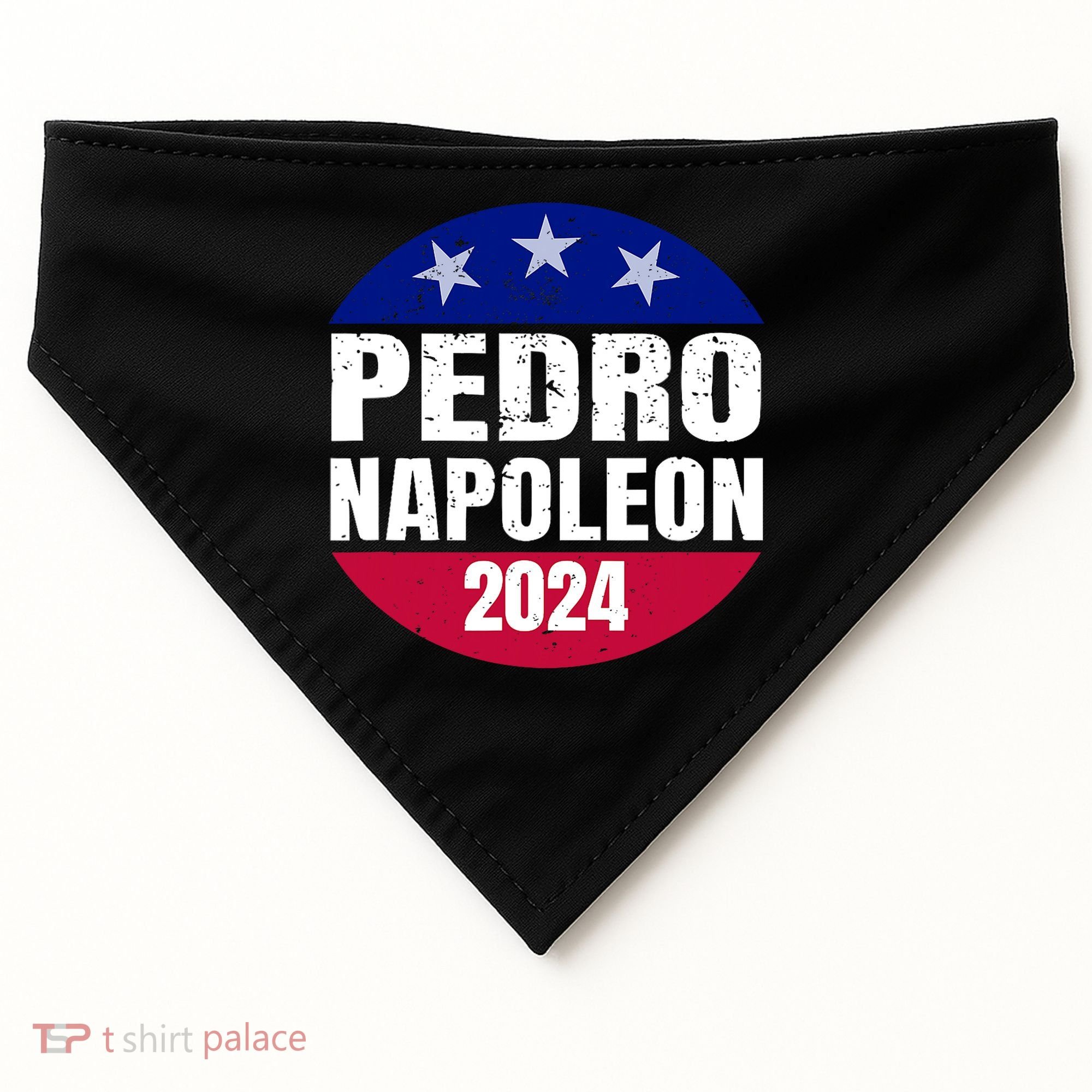 Pedro Napoleon 2024 Election Vote Funny USA-Made Doggie Bandana