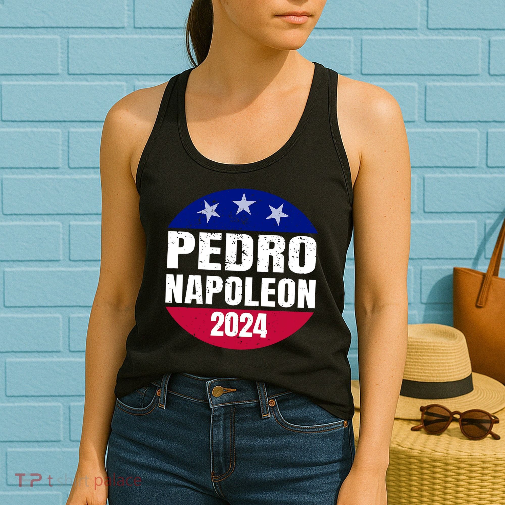 Pedro Napoleon 2024 Election Vote Funny Women's Tank Top