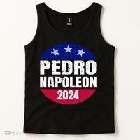 Pedro Napoleon 2024 Election Vote Funny Tank Top thumb 2