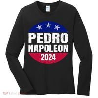 Pedro Napoleon 2024 Election Vote Funny Women's Long Sleeve Shirt thumb 0