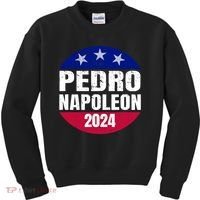 Pedro Napoleon 2024 Election Vote Funny Kids Sweatshirt thumb 0