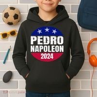 Pedro Napoleon 2024 Election Vote Funny Kids Hoodie thumb 2