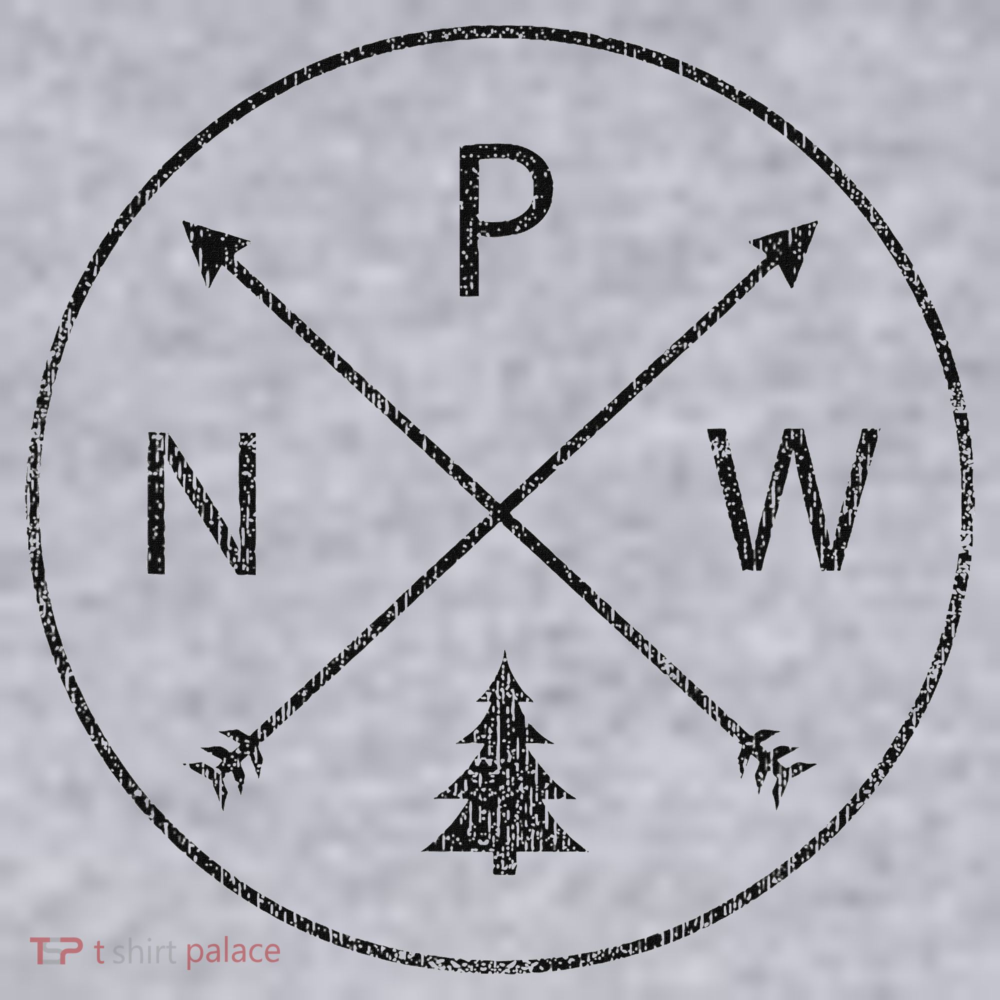 Pacific Northwest Arrows Pine Tree Pnw Women's Sweatshirt