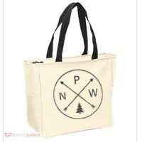 Pacific Northwest Arrows Pine Tree Pnw Tote Bag thumb 2