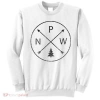 Pacific Northwest Arrows Pine Tree Pnw Sweatshirt thumb 0