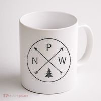 Pacific Northwest Arrows Pine Tree Pnw Coffee Mug thumb 1