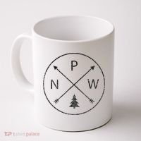 Pacific Northwest Arrows Pine Tree Pnw Coffee Mug thumb 0