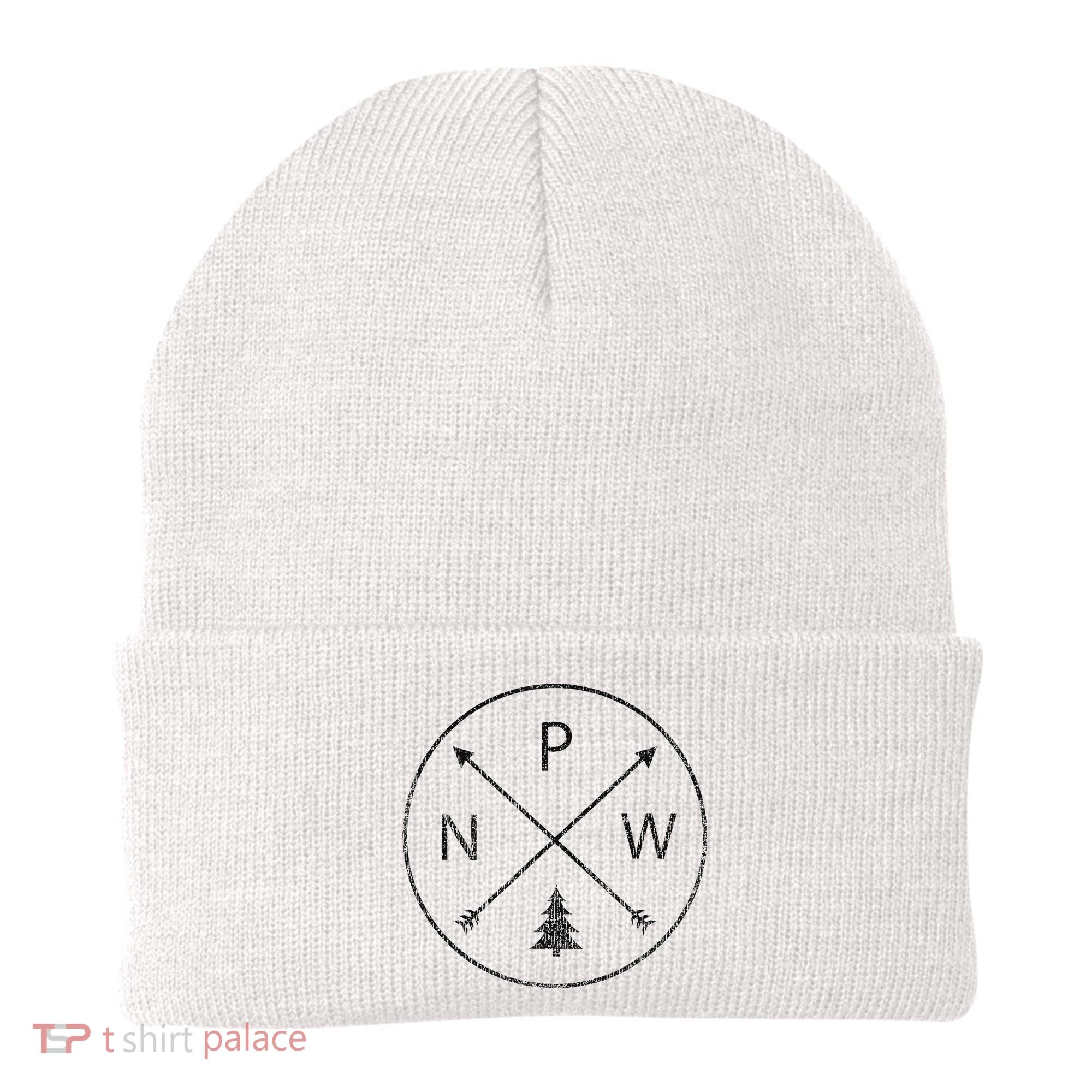 Pacific Northwest Arrows Pine Tree Pnw Beanie
