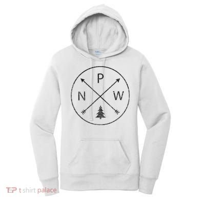 Pacific Northwest Arrows Pine Tree Pnw Women's Hoodie
