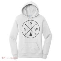 Pacific Northwest Arrows Pine Tree Pnw Women's Hoodie thumb 0