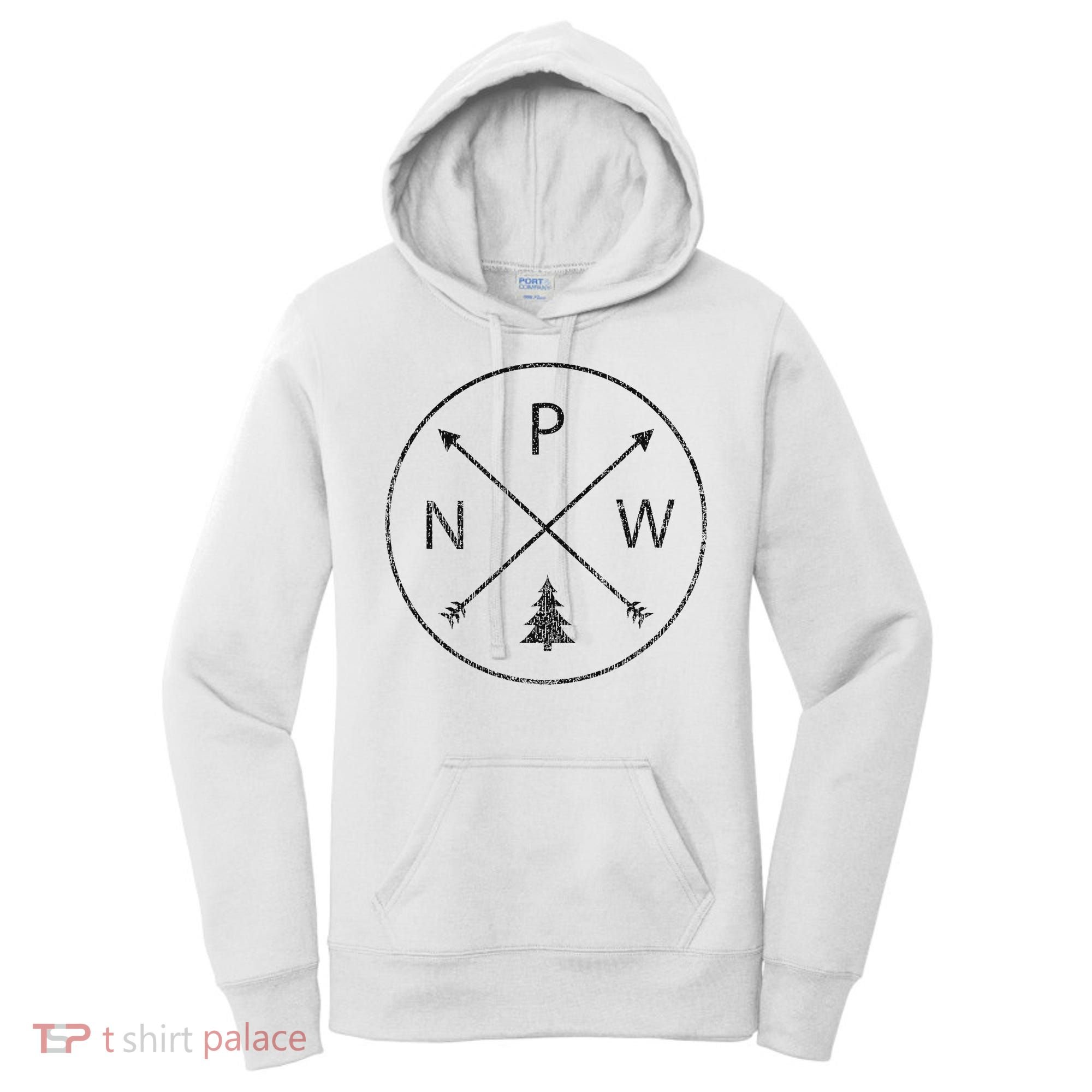 Pacific Northwest Arrows Pine Tree Pnw Women's Hoodie