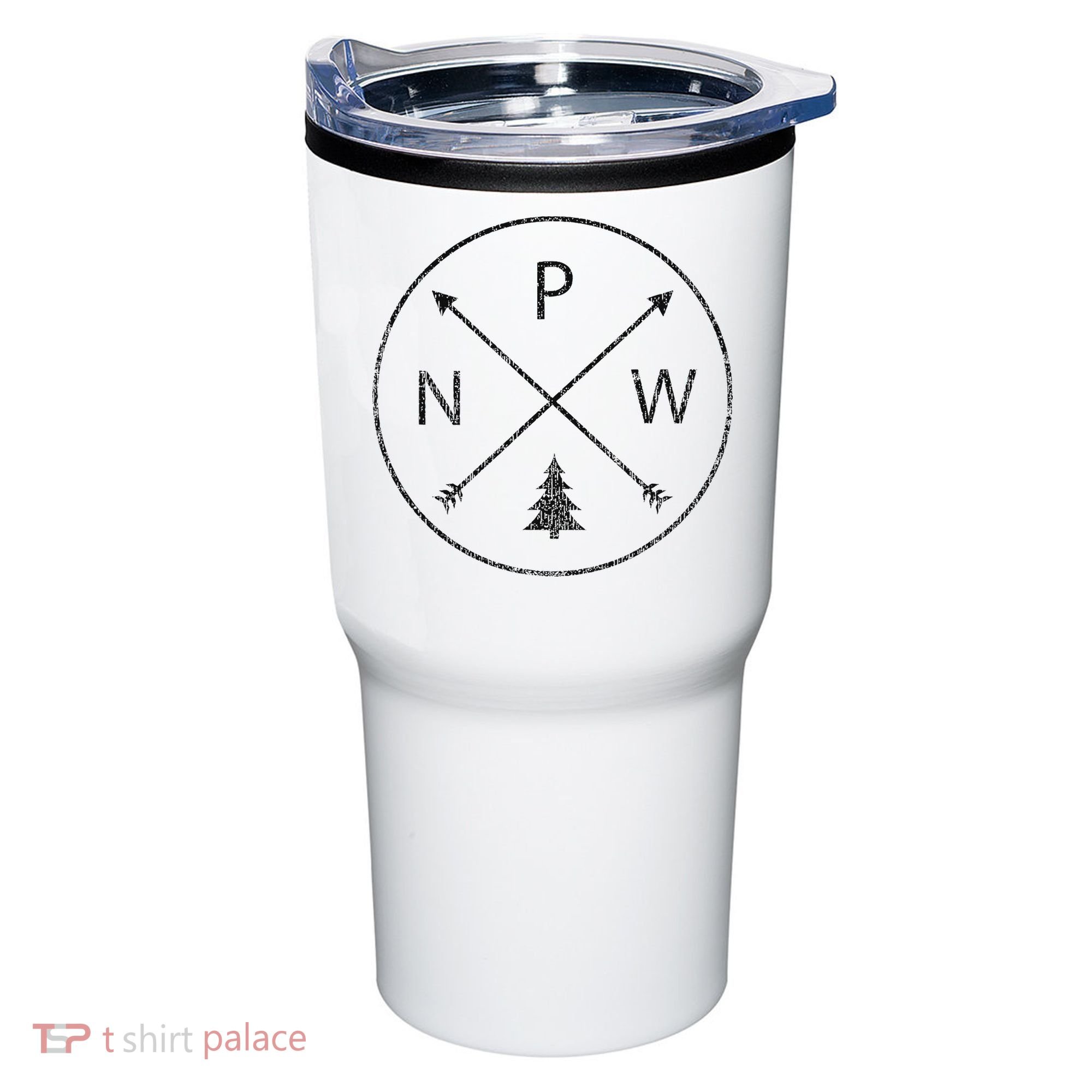 Pacific Northwest Arrows Pine Tree Pnw Tumbler