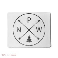 Pacific Northwest Arrows Pine Tree Pnw Mousepad thumb 0