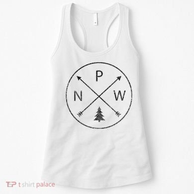 Pacific Northwest Arrows Pine Tree Pnw Women's Tank Top
