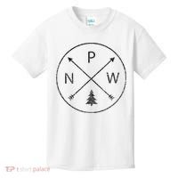 Pacific Northwest Arrows Pine Tree Pnw Kids T-Shirt thumb 0