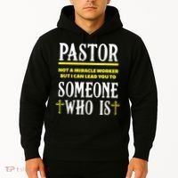 Pastor Not A Miracle Worker Minister Clergy Pastor Hoodie thumb 2
