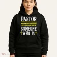 Pastor Not A Miracle Worker Minister Clergy Pastor Hoodie thumb 5