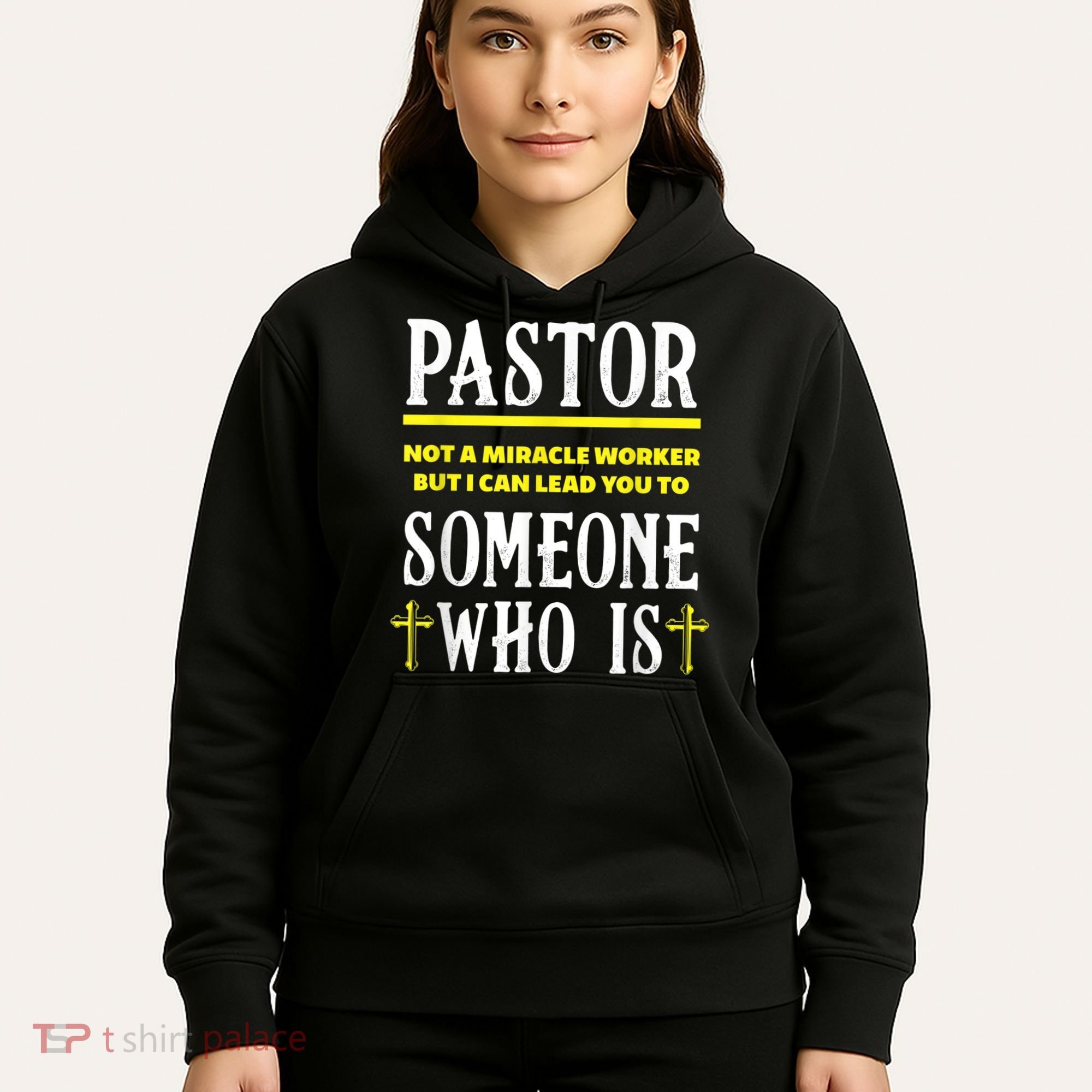 Pastor Not A Miracle Worker Minister Clergy Pastor Hoodie