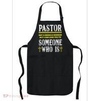 Pastor Not A Miracle Worker Minister Clergy Pastor Apron thumb 0